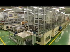 Linha de produção do motor de fã